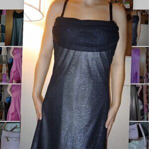 Long black dress